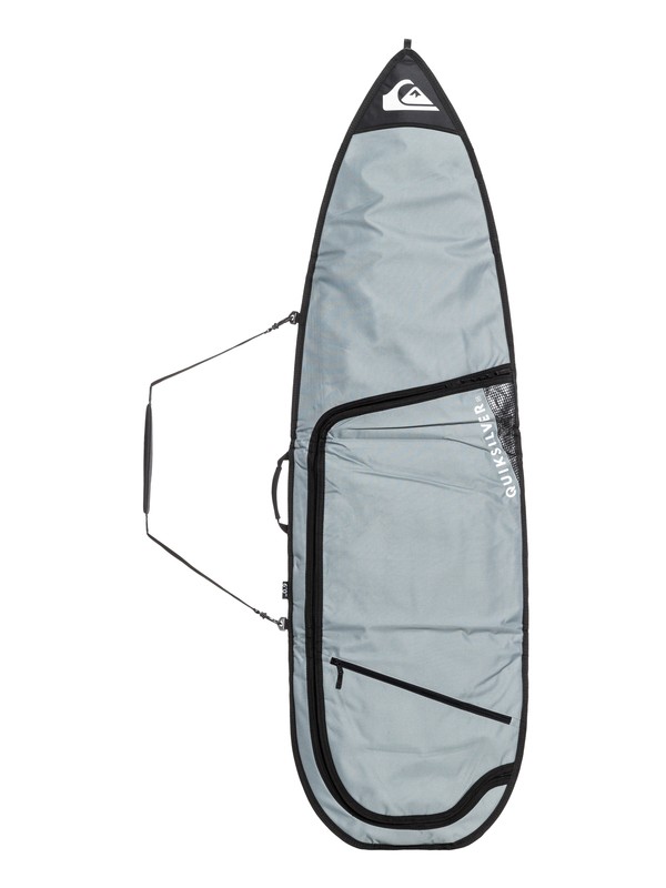 quiksilver, QS Light Shortboard 6'0 - Board Bag, HEATHER GREY/SYRAH (xssr) 0 QS Light Shortboard 6'0 - Board Bag Grau EGLQBBLS60 Quiksilver