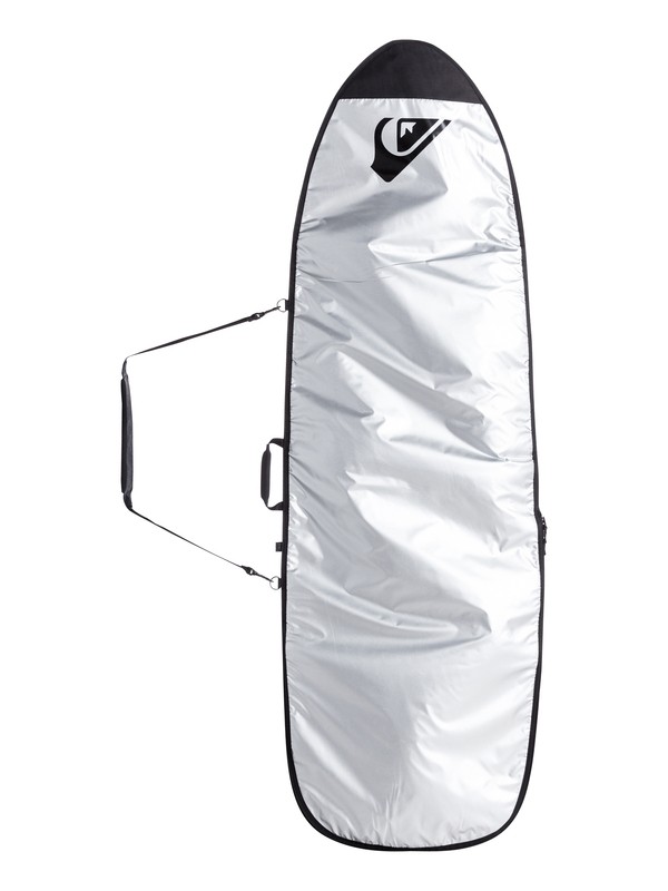quiksilver, Super Light Fish 6'0 - Lightweight Board Bag, SILVER/BLACK (xssk) 0 Super Light Fish 6'0 - Lightweight Board Bag EGLQBSLF60 Quiksilver
