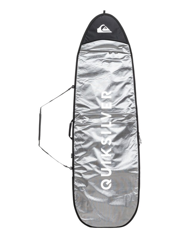 quiksilver, QS Super Light Fish 6'3 - Housse de surf, HEATHER GREY/SYRAH (xssr) 0 QS Super Light Fish 6'3 - Housse de surf Gris EGLQBSLF63 Quiksilver
