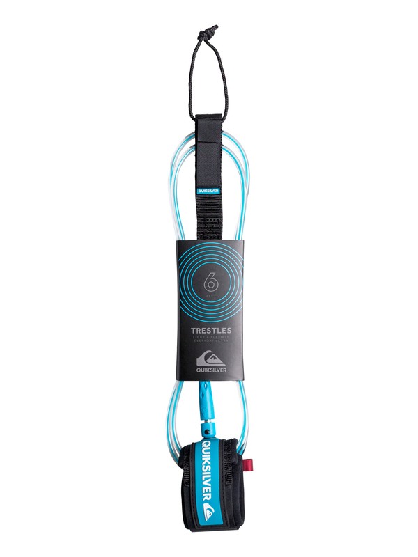 quiksilver, Trestles - 6'0 Surf Leash, HAWAIIAN OCEAN (bmj0) 0 Trestles - 6'0 Surf Leash EGLQSLHTRL Quiksilver
