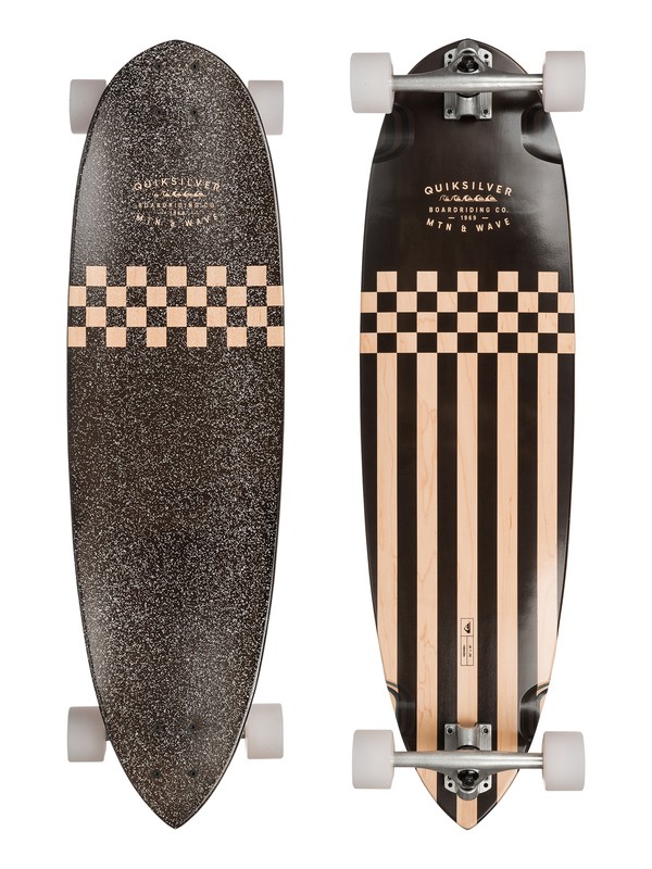 quiksilver, Demibu - Skateboard, STOAT (cnk0) 0 Demibu - Skateboard Marron EGLQSLSDMB Quiksilver