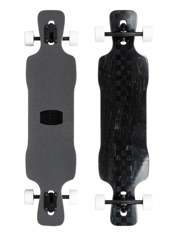 quiksilver, Racing Drift - Downhill Freestyle Longboard, BLACK (kvj0) 0 Racing Drift - Downhill Freestyle Longboard Noir EGLRACINGD Quiksilver