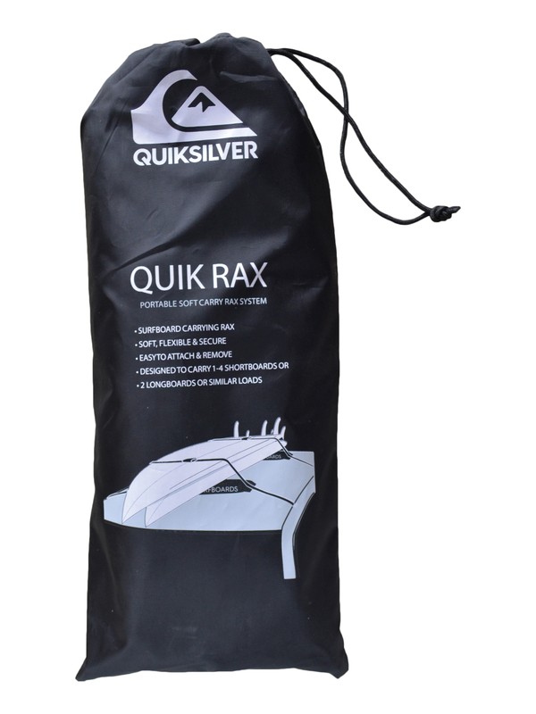 quiksilver, Car Rax - Baca flexible para tablas de surf, BLACK (kvj0) 0 Car Rax - Baca flexible para tablas de surf Negro EGLSCARRAX Quiksilver