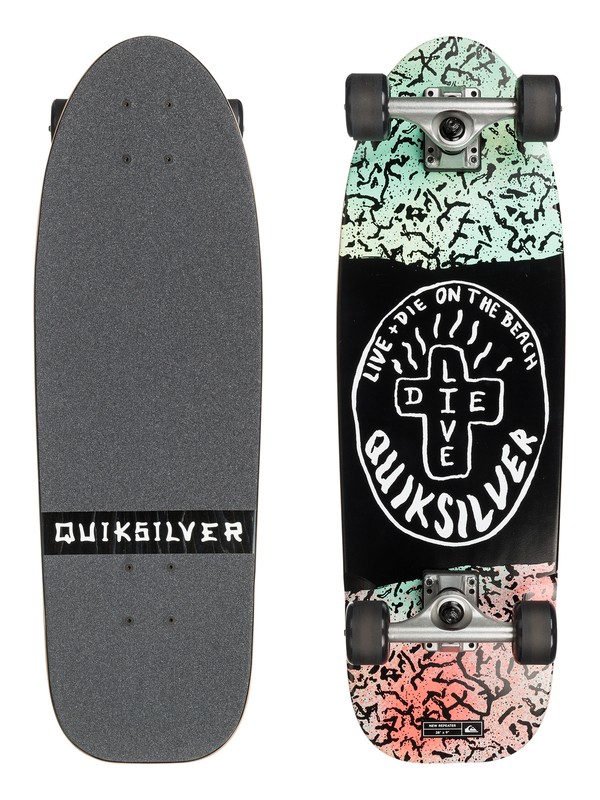 quiksilver, New Repeater - Skateboard, BLACK (kvm0) 0 New Repeater - Skateboard EGLSNWREP Quiksilver