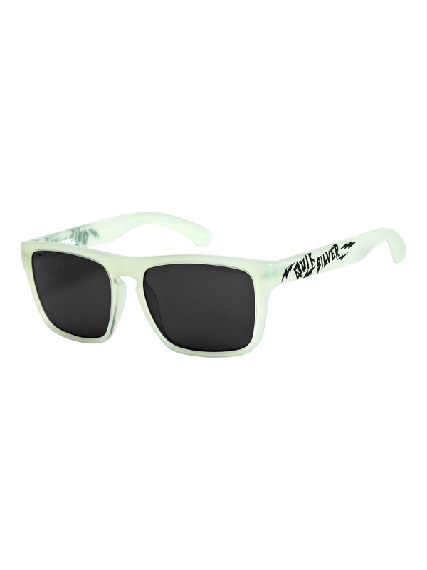 quiksilver, Small Fry - Lunettes de soleil, SHINY CRYSTAL YELLOW GLOW-PRIN (xyyk) 0 Small Fry - Lunettes de soleil Jaune EKS4077 Quiksilver