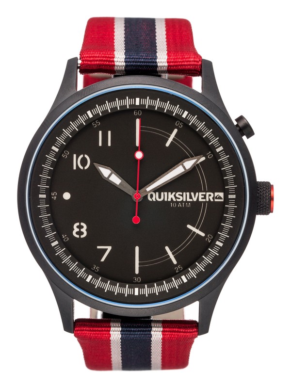 quiksilver, ADMIRAL CANVAS, NAVY/RED (bnvr) 0 ADMIRAL CANVAS EM164LW Quiksilver