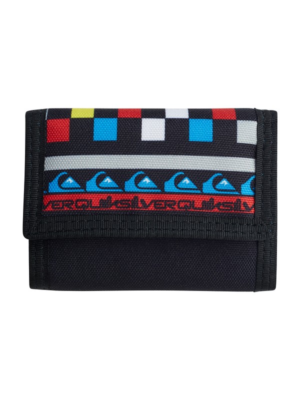 quiksilver, Boys Compiled Wallet, BLACK (kvj0) 0 Boys Compiled Wallet EQBAA00002 Quiksilver