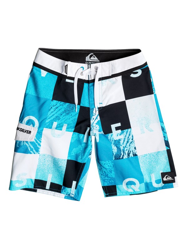 quiksilver, Check Remix 17" - Boardshort, CHECK REMIX HAWAIIAN OCEAN (bmj6) 0 Check Remix 17" - Boardshort EQBBS03056 Quiksilver