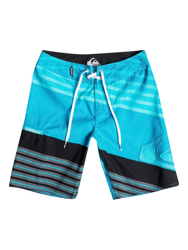 quiksilver, Incline Logo 17" - Boardshort, INCLINE LOGO HAWAIIAN OCEAN (bmj6) 0 Incline Logo 17" - Boardshort EQBBS03058 Quiksilver