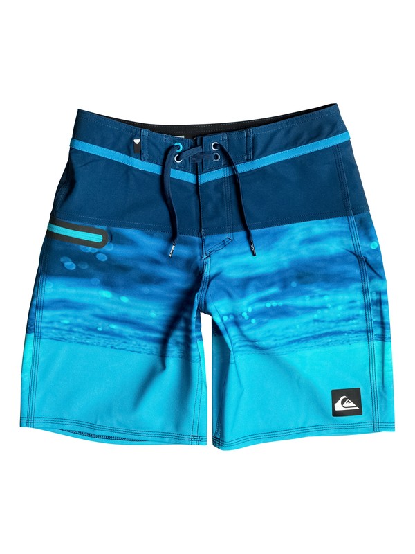 quiksilver, Hold Down Vee 16" - Boardshort, ESTATE BLUE (bsw6) 0 Hold Down Vee 16" - Boardshort Bleu EQBBS03127 Quiksilver
