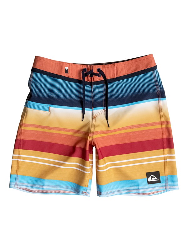 quiksilver, Everyday Stripe Vee 15" - Boardshort, NASTURTICM (mkm6) 0 Everyday Stripe Vee 15" - Boardshort EQBBS03133 Quiksilver