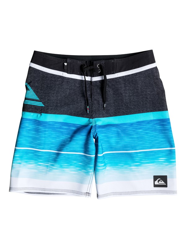 quiksilver, Slab Logo Vee 16" - Boardshort, BLUE DANUBE (bms6) 0 Slab Logo Vee 16" - Boardshort EQBBS03134 Quiksilver