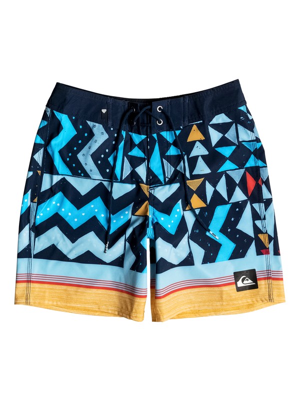 quiksilver, Slab Lapu Vee 15" - Boardshort, NAVY BLAZER (byj6) 0 Slab Lapu Vee 15" - Boardshort Bleu EQBBS03136 Quiksilver