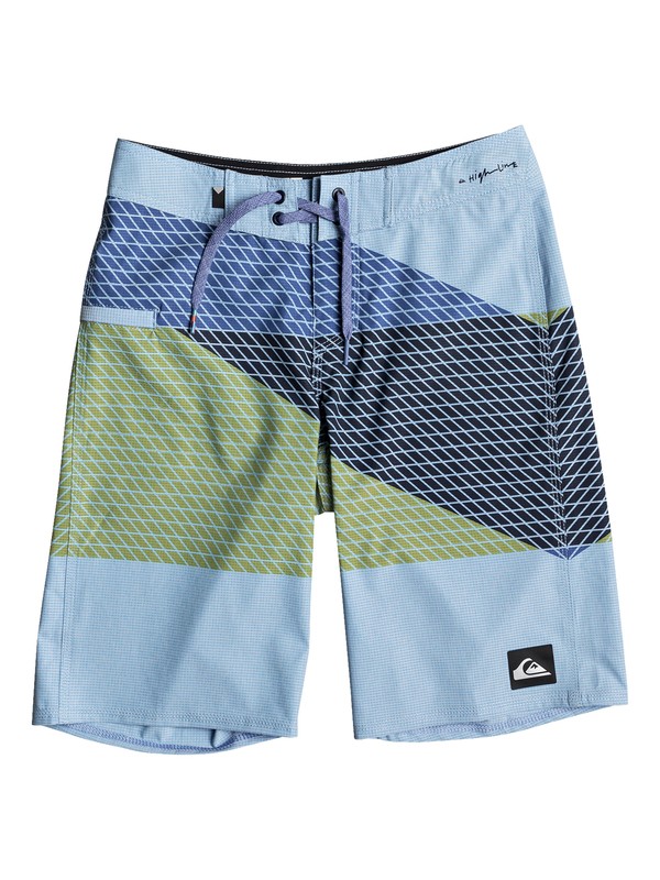 quiksilver, Boys 8 -16 Highline Slash 19" Boardshorts, DUSK BLUE (bhc6) 0 Boys 8 -16 Highline Slash 19" Boardshorts EQBBS03229 Quiksilver