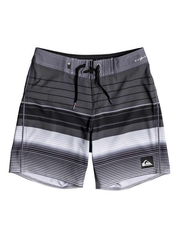 quiksilver, HIGHLINE SWELL VISION YOUTH 15, IRON GATE (kzm6) 0 HIGHLINE SWELL VISION YOUTH 15 Black EQBBS03238 Quiksilver