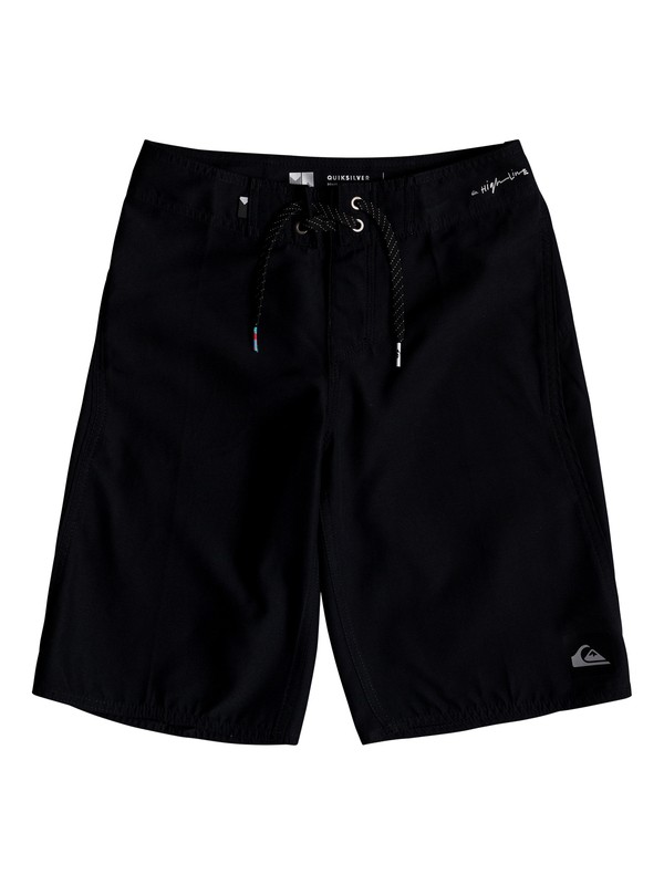 quiksilver, Boys 8 -16 Highline Kaimana 19" Boardshorts, BLACK (kvj0) 0 Boys 8 -16 Highline Kaimana 19" Boardshorts Black EQBBS03242 Quiksilver