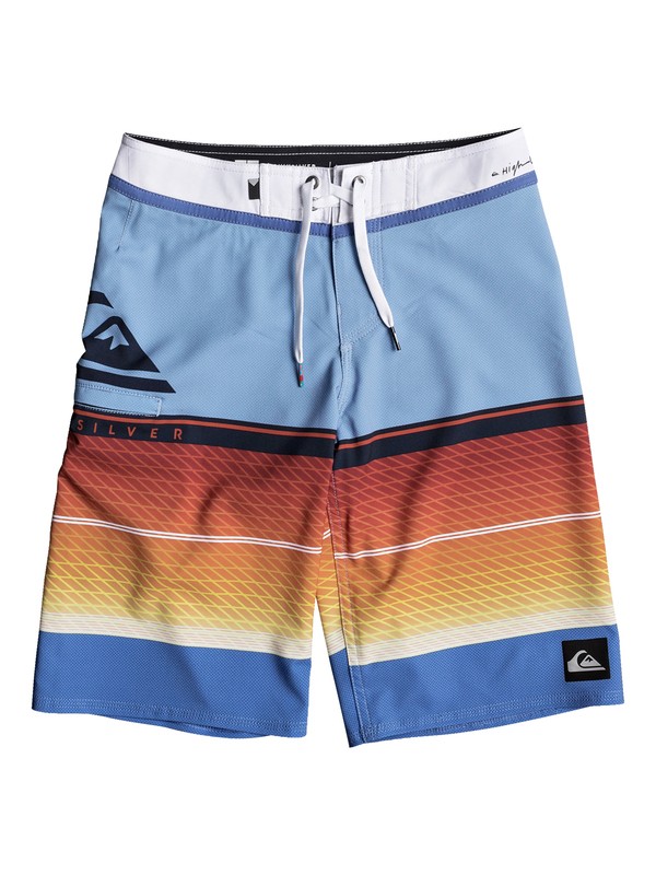 quiksilver, Boys 8-16 Highline Slab 19" - Boardshorts, DUSK BLUE (bhc6) 0 Boys 8-16 Highline Slab 19" - Boardshorts Blue EQBBS03244 Quiksilver