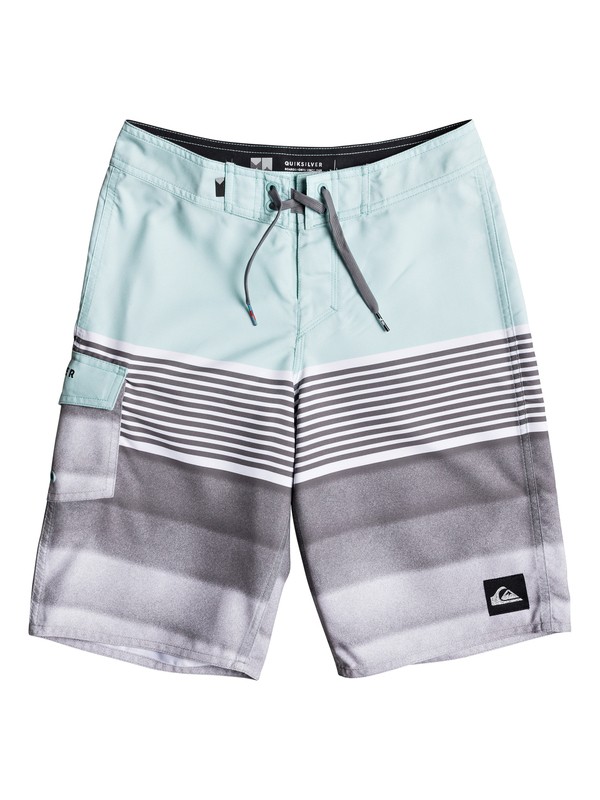 quiksilver, Boys 8 -16 Division 19" Boardshorts, EGGSHELL BLUE (bfd6) 0 Boys 8 -16 Division 19" Boardshorts Blue EQBBS03248 Quiksilver