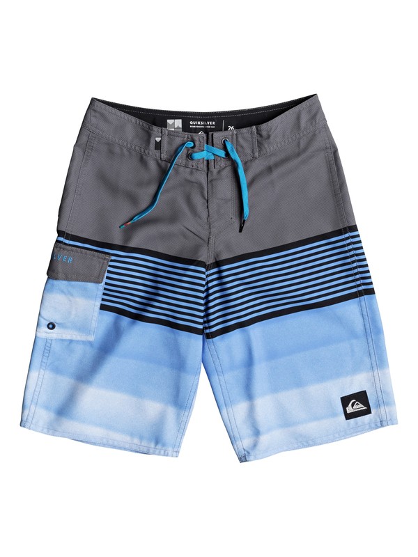 quiksilver, Boys 8 -16 Division 19" Boardshorts, IRON GATE (kzm6) 0 Boys 8 -16 Division 19" Boardshorts Black EQBBS03248 Quiksilver