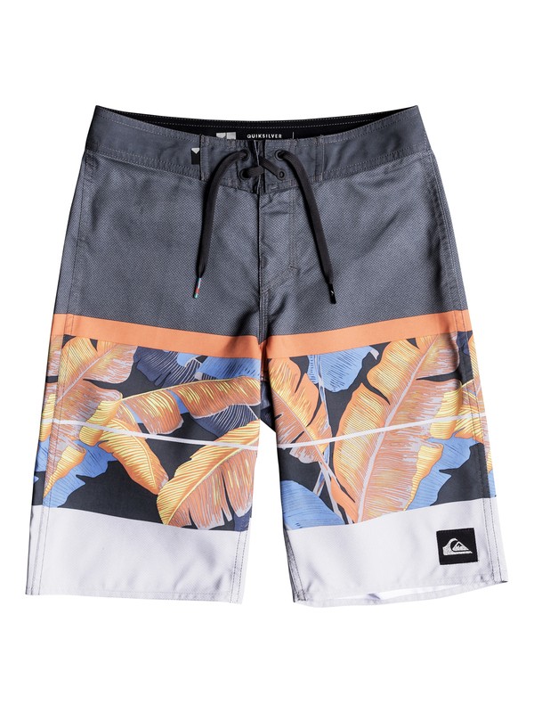 quiksilver, Boys 8 -16 Slab Island 19" Boardshorts, TARMAC (kta6) 0 Boys 8 -16 Slab Island 19" Boardshorts Black EQBBS03259 Quiksilver