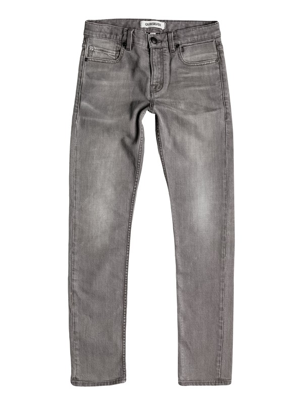 quiksilver, Zeppelin Light Grey - Skinny Jeans, LIGHT GREY (sjpw) 0 Zeppelin Light Grey - Skinny Jeans EQBDP03083 Quiksilver