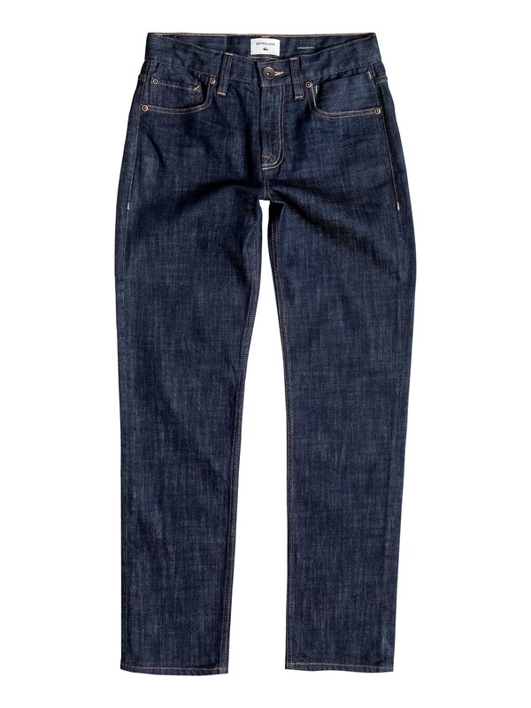 quiksilver, Revolver Rinse - Straight Fit Jeans, RINSE (bsnw) 0 Revolver Rinse - Straight Fit Jeans Blue EQBDP03091 Quiksilver