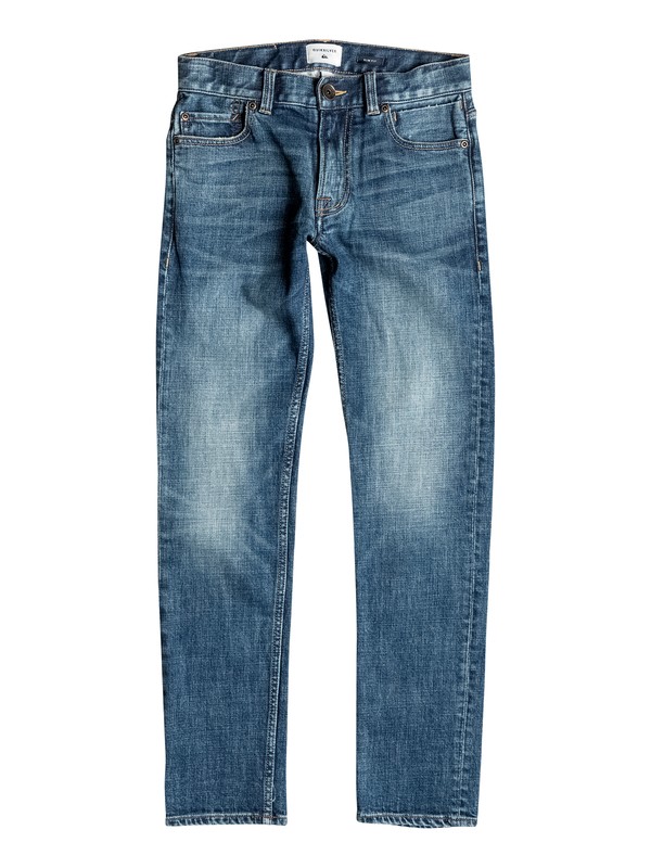 quiksilver, Distorsion Medium Blue - Slim Fit Jeans, MEDIUM BLUE (bygw) 0 Distorsion Medium Blue - Slim Fit Jeans EQBDP03095 Quiksilver