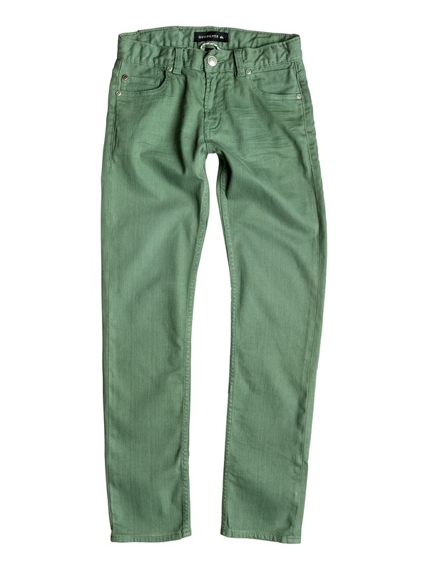 quiksilver, Distorsion Colors - Slim Fit Jeans, DARK IVY (gnd0) 0 Distorsion Colors - Slim Fit Jeans Green EQBDP03098 Quiksilver