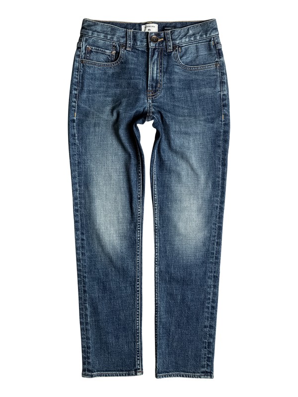 quiksilver, Revolver Sky - Straight Fit Jeans, MIDDLE SKY (bsww) 0 Revolver Sky - Straight Fit Jeans EQBDP03122 Quiksilver