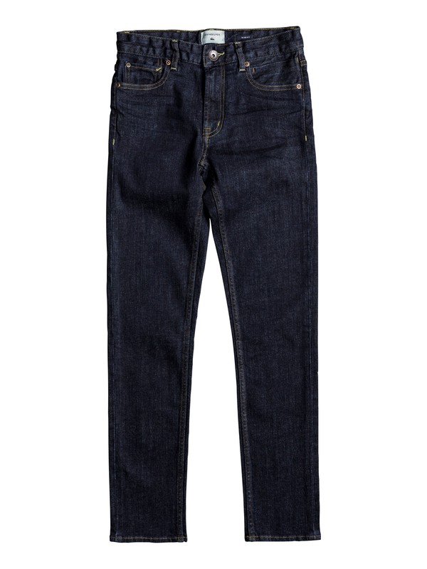 quiksilver, Distorsion Rinse - Slim Fit Jeans, RINSE (bsnw) 0 Distorsion Rinse - Slim Fit Jeans Blau EQBDP03134 Quiksilver