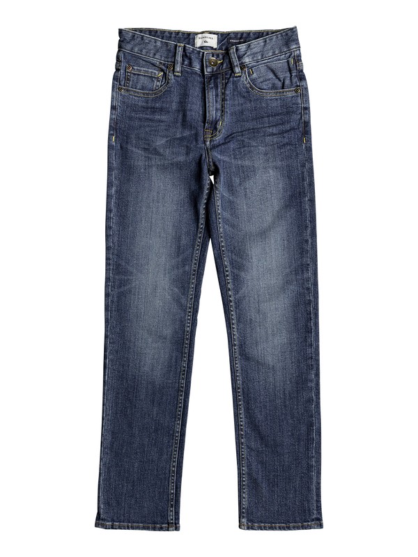 quiksilver, Revolver Sky - Straight Fit Jeans, MIDDLE SKY (bsww) 0 Revolver Sky - Straight Fit Jeans Blue EQBDP03135 Quiksilver