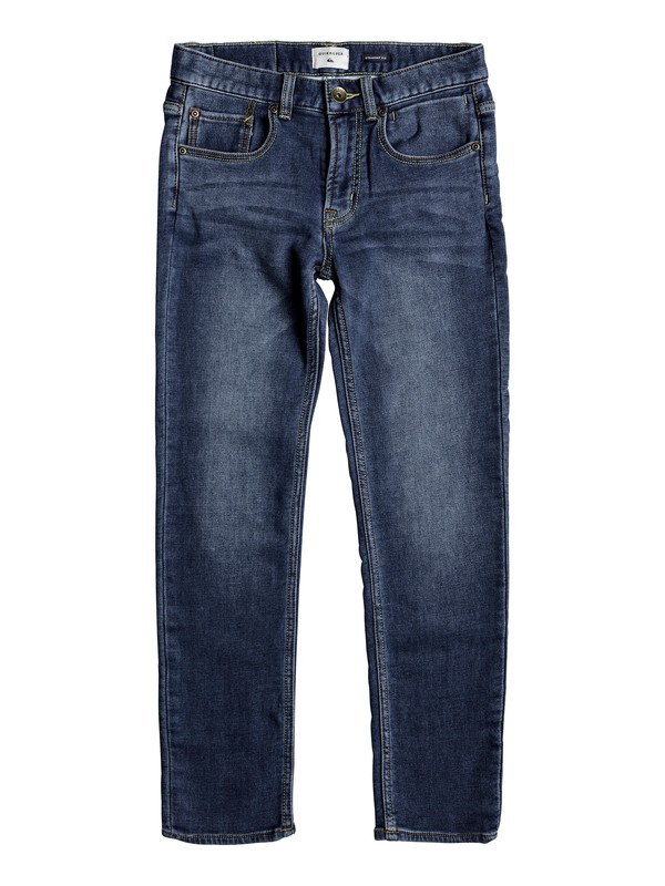 quiksilver, Revolver Hash Blue - Jeans vestibilità straight, HASH BLUE (bpyw) 0 Revolver Hash Blue - Jeans vestibilità straight EQBDP03138 Quiksilver