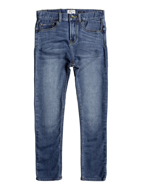 quiksilver, Low Bridge Buggy Blue - Jeans con vestibilità skinny, BUGGY BLUE (bpzw) 0 Low Bridge Buggy Blue - Jeans con vestibilità skinny Blue EQBDP03139 Quiksilver