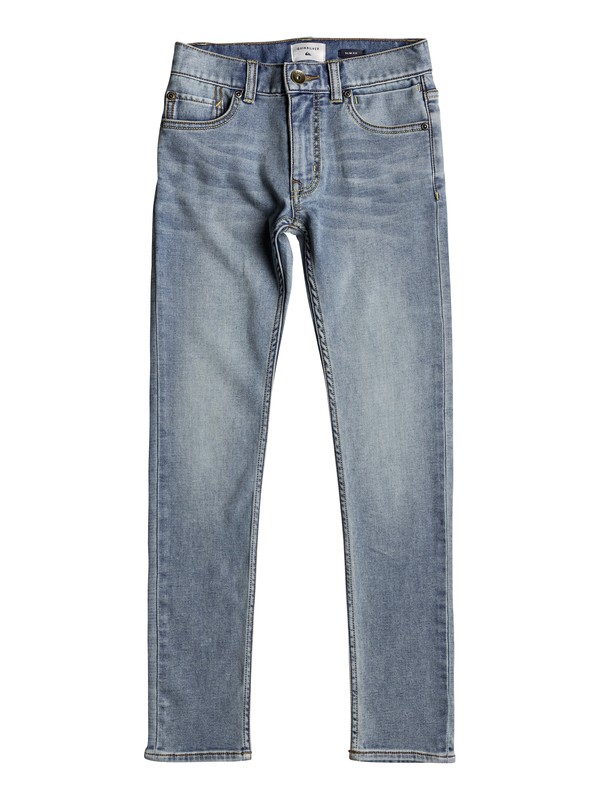 quiksilver, Distorsion Sunny Blue - Pantalon coupe slim, SUNNY BLUE (bylw) 0 Distorsion Sunny Blue - Pantalon coupe slim Bleu EQBDP03140 Quiksilver