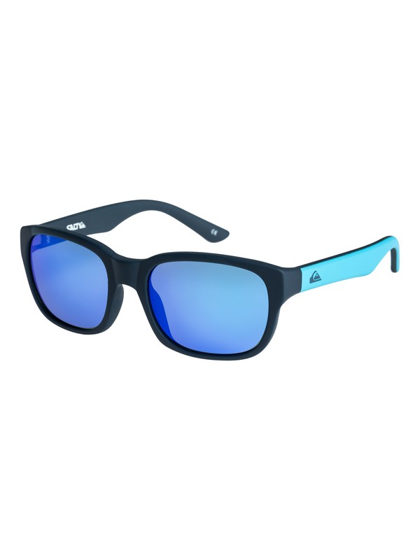 quiksilver, Salty - Sonnenbrille, RUBBERIZED NAVY/ML BLUE (xbbb) 0 Salty - Sonnenbrille Blau EQBEY03000 Quiksilver