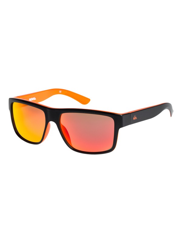 quiksilver, Ridgy - Lunettes de soleil, BLACK-RED/ML RED (xkrr) 0 Ridgy - Lunettes de soleil Multicouleurs EQBEY03001 Quiksilver