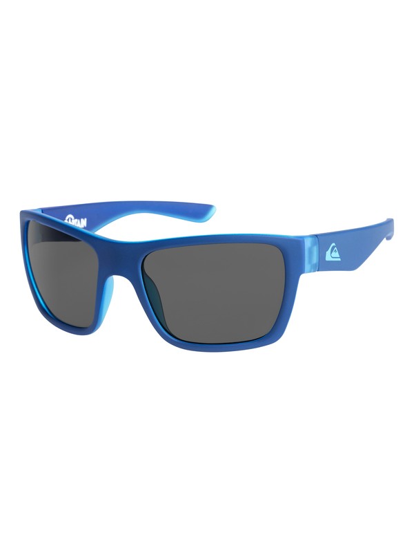quiksilver, Captain - Sunglasses, MATTE CRYSTAL BLUE/ GREY (xbbs) 0 Captain - Sunglasses Blue EQBEY03003 Quiksilver