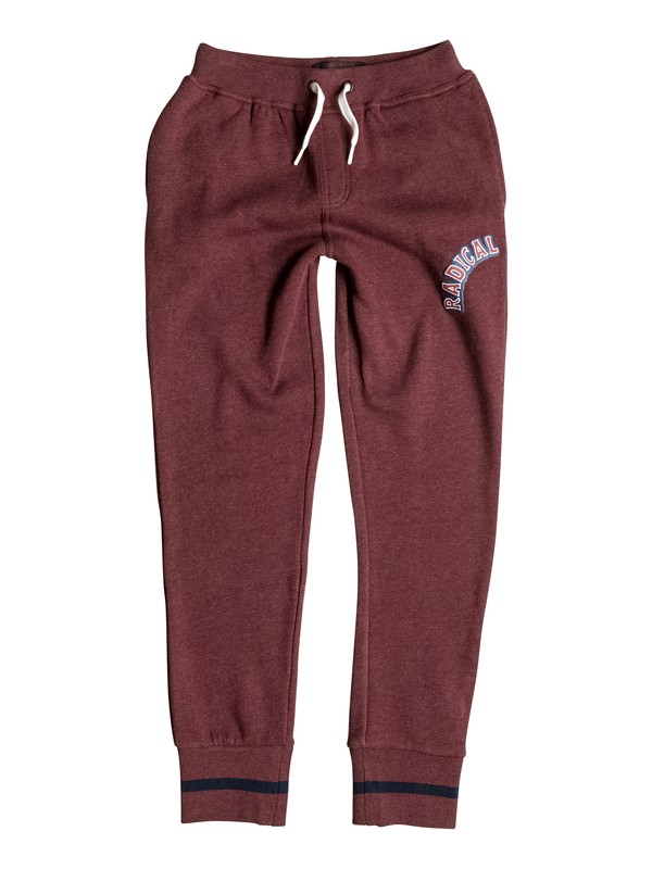 quiksilver, Radical Surfing - Pantalon en Molleton, PORT ROYAL HEATHER (rszh) 0 Radical Surfing - Pantalon en Molleton Rouge EQBFB03027 Quiksilver
