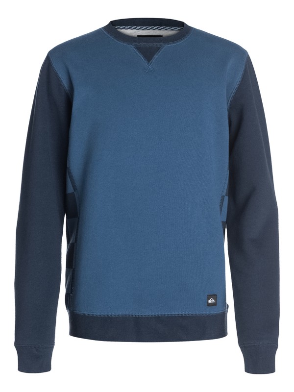 quiksilver, SOLANA CREW YOUTH, WASHED NAVY (brq0) 0 SOLANA CREW YOUTH EQBFT03059 Quiksilver