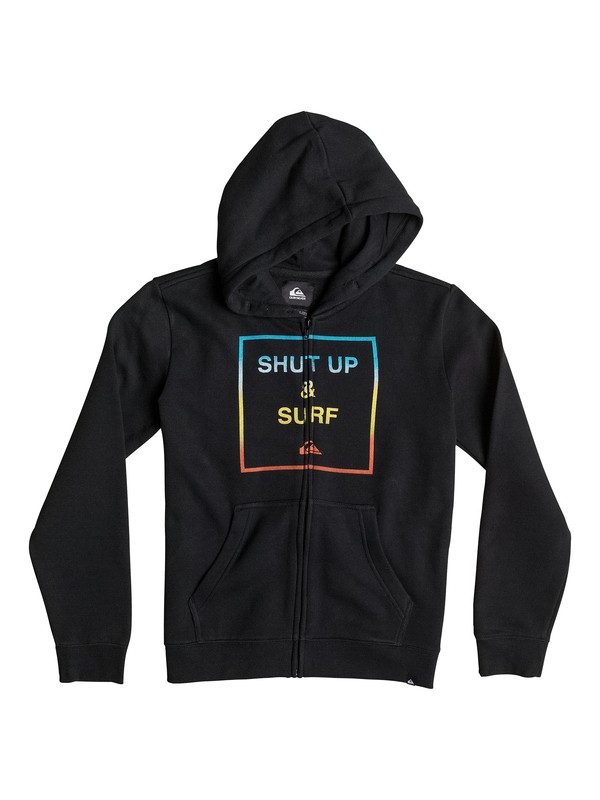Shut Up And Surf EQBFT03127 0 Shut Up And Surf - Sweat à capuche zippé EQBFT03127 Quiksilver