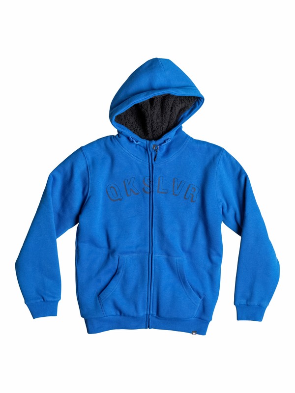 quiksilver, Sherpa QSLV - Sweat à capuche zippé, VICTORIA BLUE (bqn0) 0 Sherpa QSLV - Sweat à capuche zippé EQBFT03131 Quiksilver