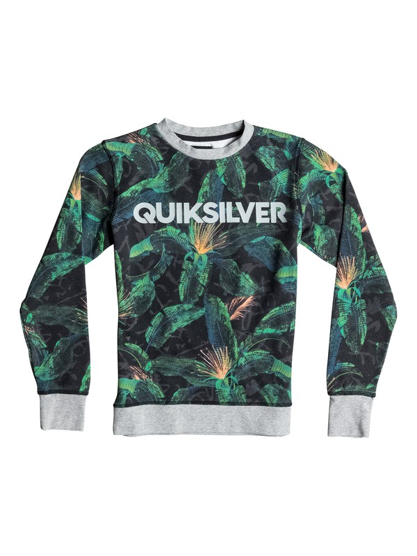 quiksilver, Riot Crew - Sudadera, RIOT BLACK (kvj6) 0 Riot Crew - Sudadera EQBFT03154 Quiksilver