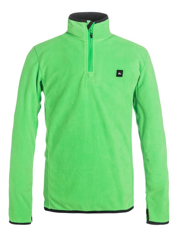 quiksilver, Aker - Polaire technique demi zip, ANDEAN TOUCAN (glq0) 0 Aker - Polaire technique demi zip Vert EQBFT03211 Quiksilver