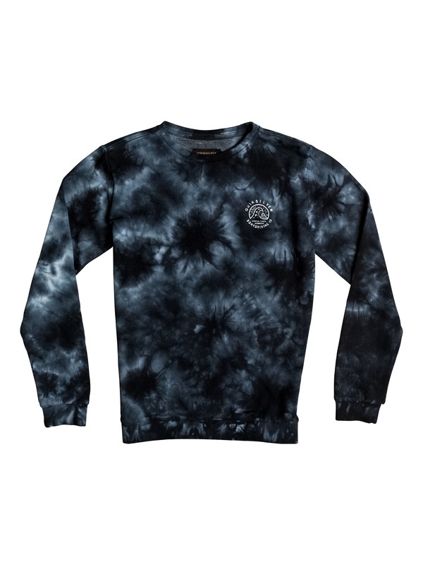 quiksilver, Earths Past - Sweatshirt, BLACK (kvj0) 0 Earths Past - Sweatshirt EQBFT03231 Quiksilver