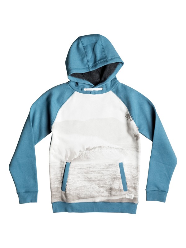 quiksilver, Photoprint - Hoodie, CAPTAINS BLUE (bme0) 0 Photoprint - Hoodie EQBFT03241 Quiksilver
