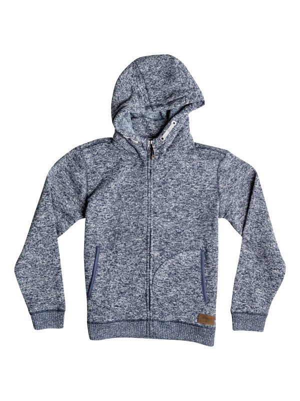 quiksilver, Keller - Zip-Up Hoodie, NIGHTSHADOW BLUE (bpt0) 0 Keller - Zip-Up Hoodie EQBFT03257 Quiksilver