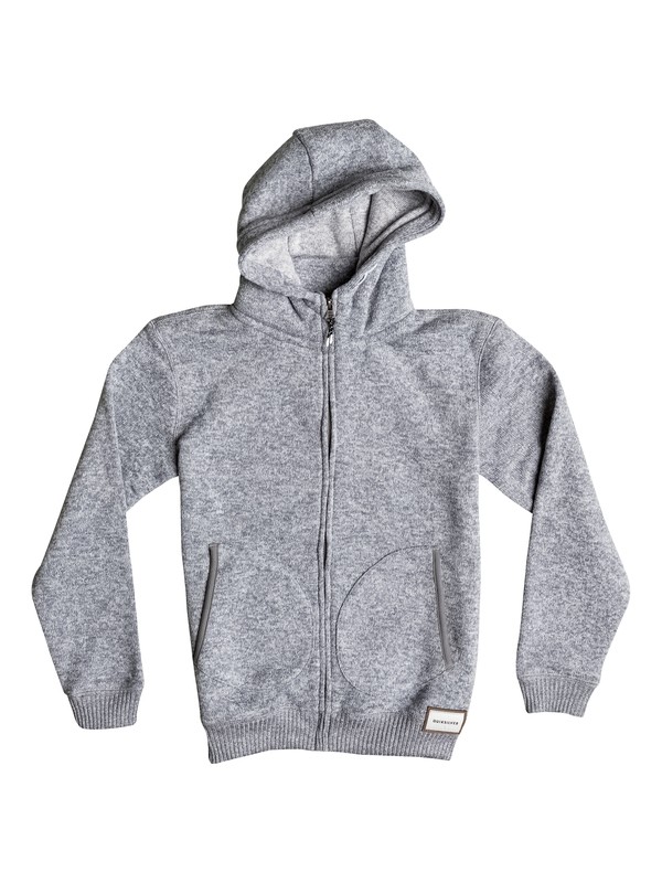 quiksilver, Keller - Sweat à capuche zippé, LIGHT GREY HEATHER (sgrh) 0 Keller - Sweat à capuche zippé Gris EQBFT03257 Quiksilver