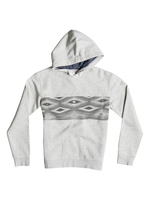 quiksilver, Strange Night - Sweat à capuche, LIGHT GREY HEATHER (sgrh) 0 Strange Night - Sweat à capuche Gris EQBFT03261 Quiksilver