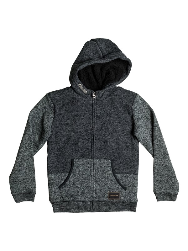 quiksilver, Keller Sherpa - Zip-Up Hoodie, TARMAC (kta0) 0 Keller Sherpa - Zip-Up Hoodie EQBFT03286 Quiksilver