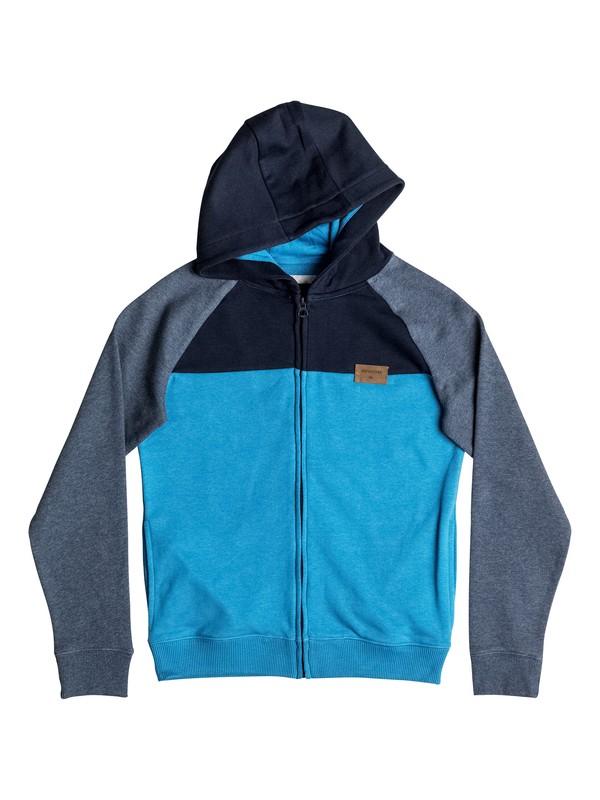 quiksilver, Whatever Mum - Zip-Up Hoodie, NAVY BLAZER HEATHER (byjh) 0 Whatever Mum - Zip-Up Hoodie EQBFT03326 Quiksilver